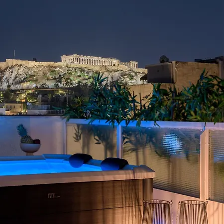 Apartment Acropolis View Plunge Pool Loft Athens