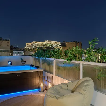 Apartment Acropolis View Plunge Pool Loft Athens
