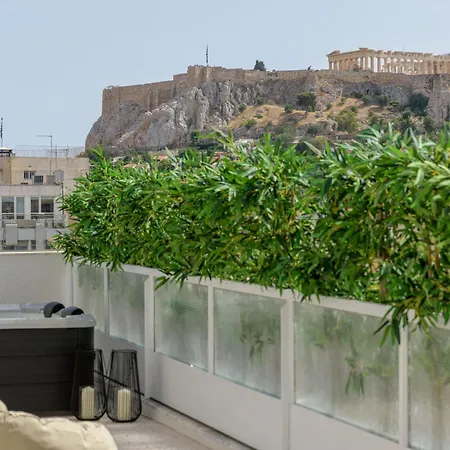 Acropolis View Plunge Pool Loft Apartment