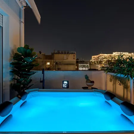 Apartment Acropolis View Plunge Pool Loft Athens