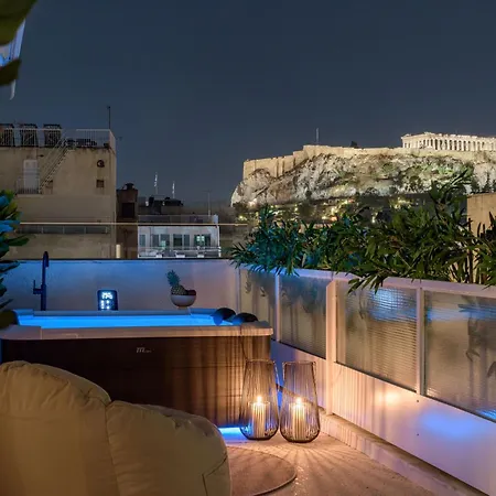 Acropolis View Plunge Pool Loft *