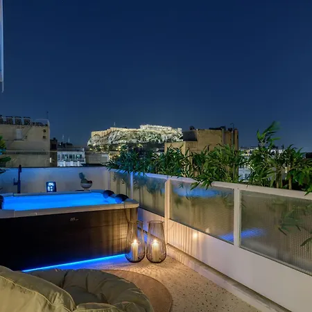 Acropolis View Plunge Pool Loft Apartment