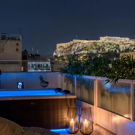 Apartment Acropolis View Plunge Pool Loft Athens